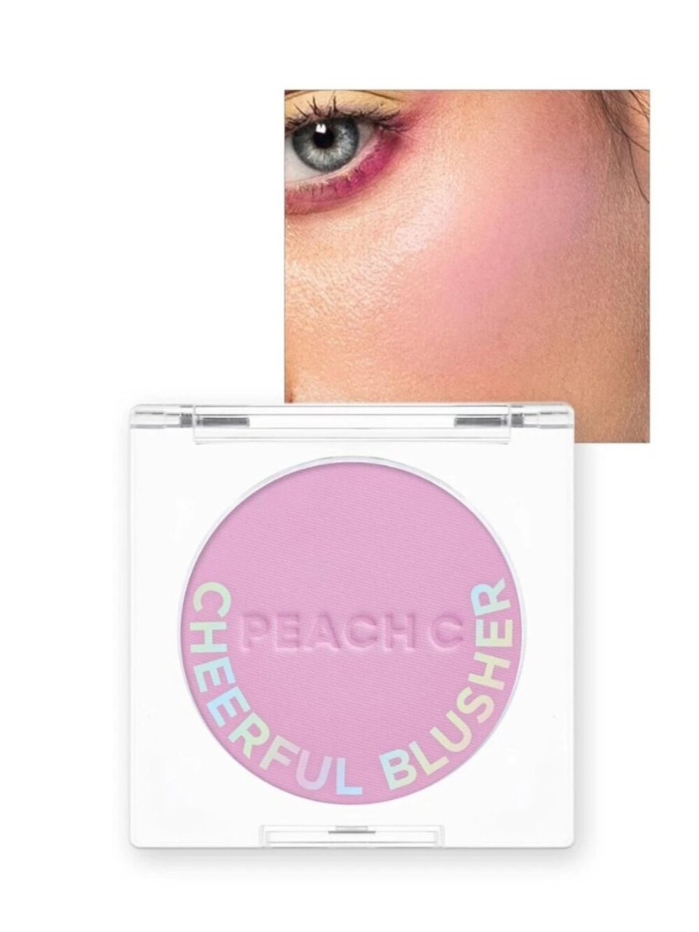 Peach C Cheerful Blusher 05 Mulberryful NIB